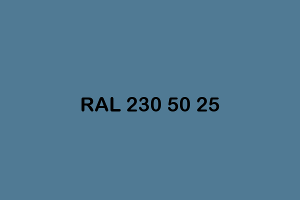 RAL 230 50 25 ral design