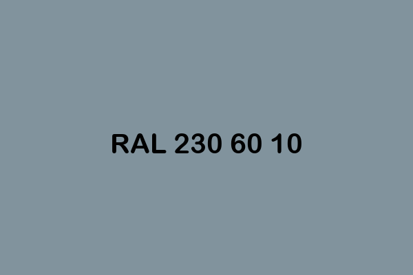 RAL 230 60 10 ral design