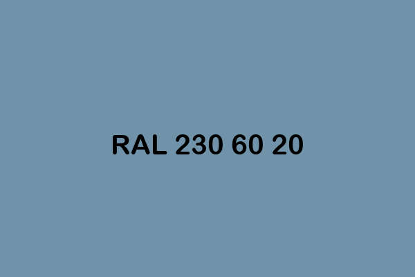 RAL 230 60 20 ral design