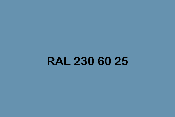 RAL 230 60 25 ral design