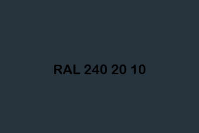 RAL 240 20 10 ral design