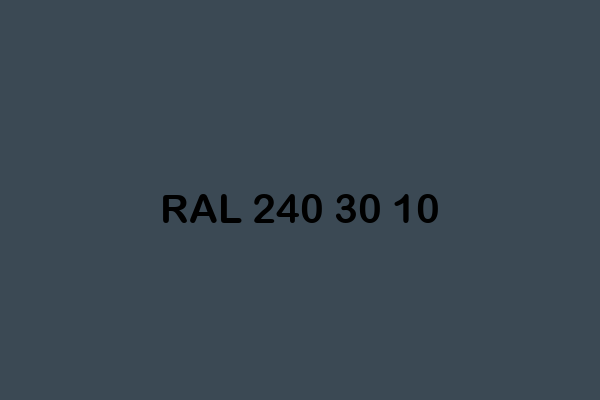 RAL 240 30 10 ral design