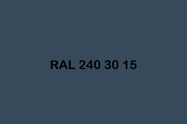 RAL 240 30 15 ral design