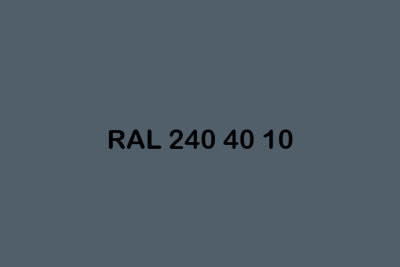 RAL 240 40 10 ral design