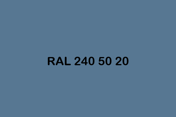 RAL 240 50 20 ral design