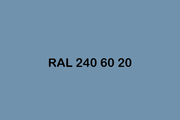 RAL 240 60 20 ral design