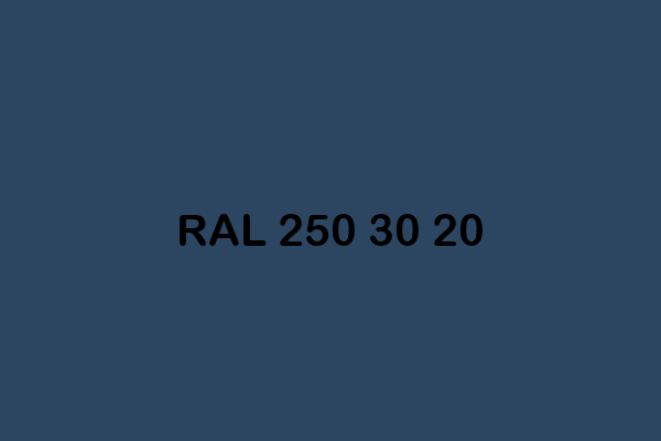 RAL 250 30 20 ral design