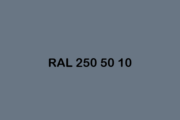 RAL 250 50 10 ral design