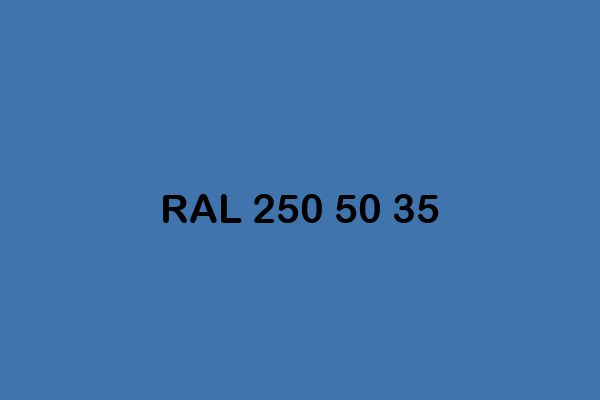 RAL 250 50 35 ral design