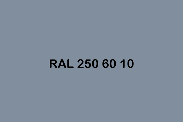 RAL 250 60 10 ral design