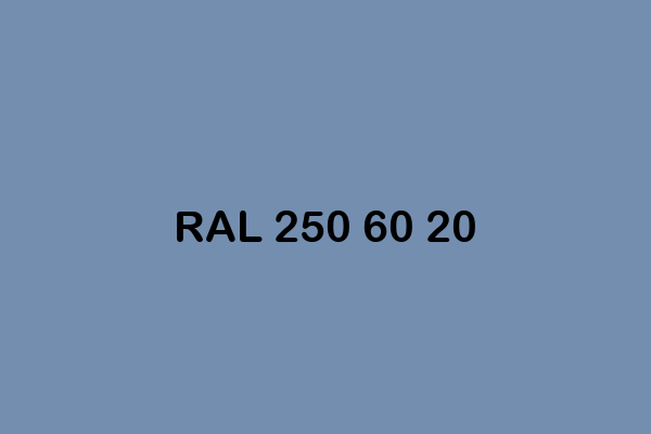 RAL 250 60 20 ral design