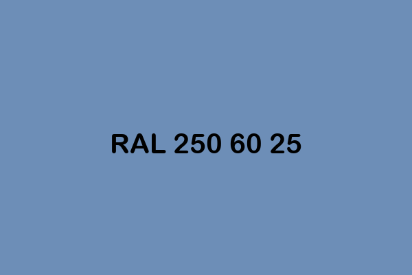 RAL 250 60 25 ral design