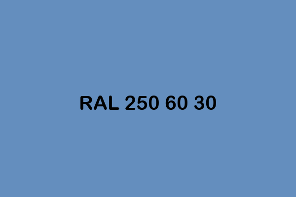 RAL 250 60 30 ral design