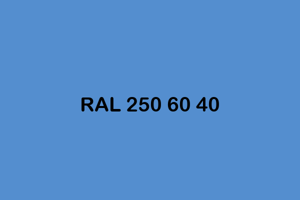 RAL 250 60 40 ral design