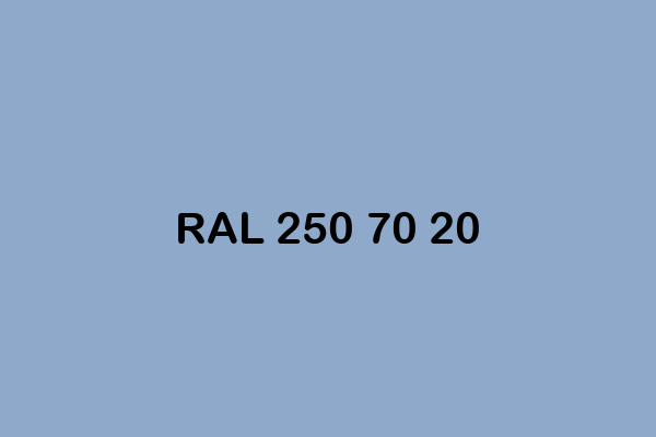 RAL 250 70 20 ral design