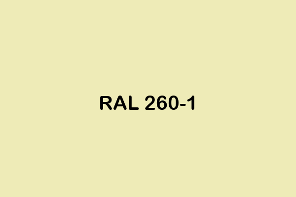 RAL 260 1 ral effect