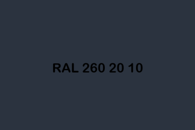 RAL 260 20 10 ral design