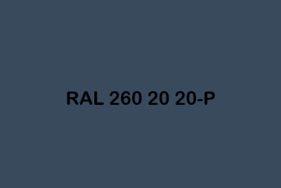RAL 260 20 20 P ral plastics p2
