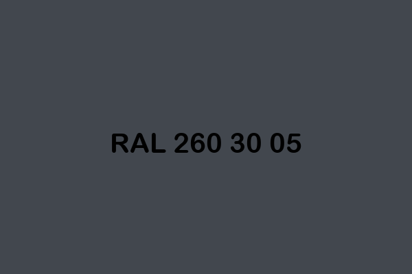 RAL 260 30 05 ral design