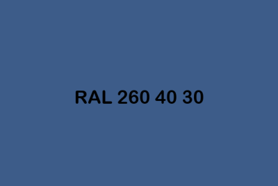 RAL 260 40 30 ral design