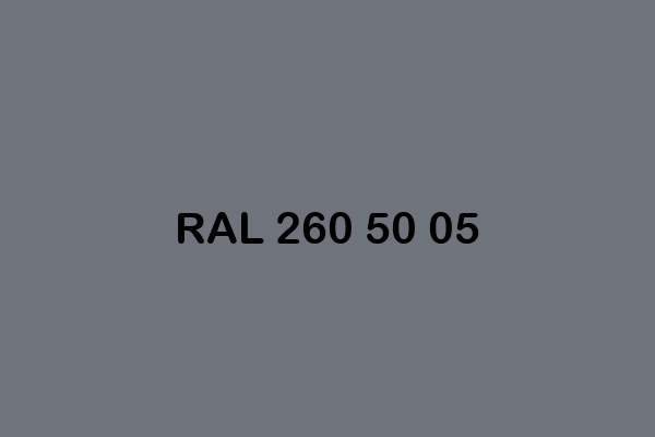 RAL 260 50 05 ral design