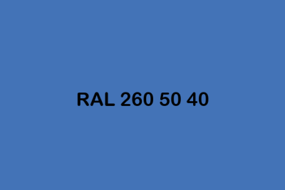 RAL 260 50 40 ral design