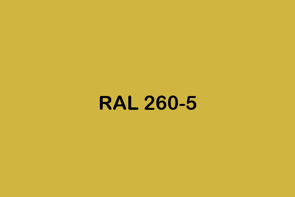 RAL 260 5 ral effect