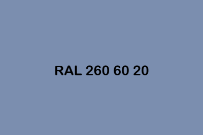 RAL 260 60 20 ral design