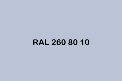 RAL 260 80 10 ral design
