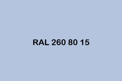 RAL 260 80 15 ral design