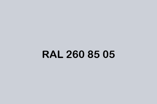 RAL 260 85 05 ral design