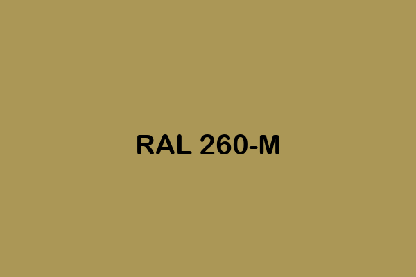 RAL 260 M ral effect