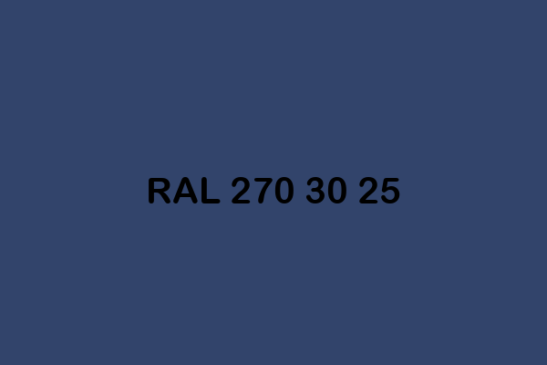 RAL 270 30 25 ral design