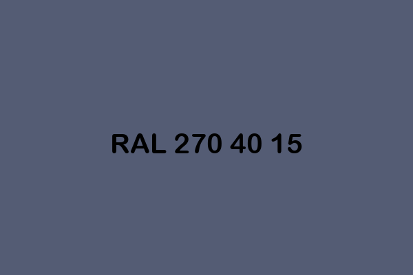 RAL 270 40 15 ral design