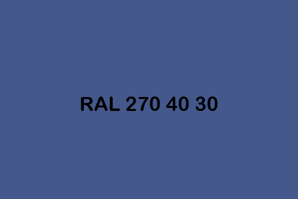 RAL 270 40 30 ral design