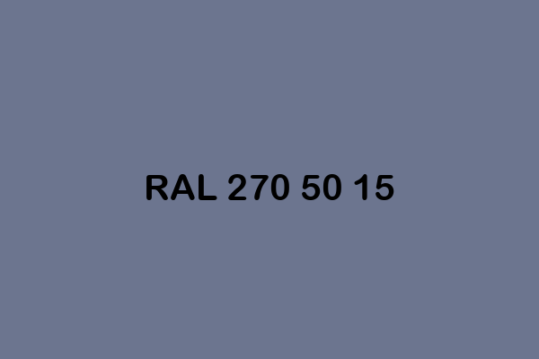 RAL 270 50 15 ral design