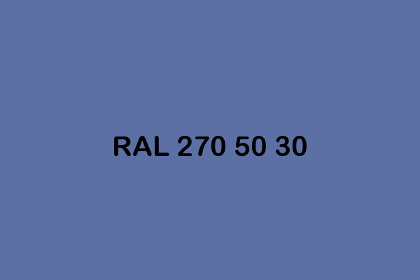 RAL 270 50 30 ral design