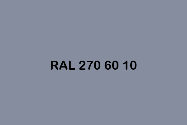 RAL 270 60 10 ral design