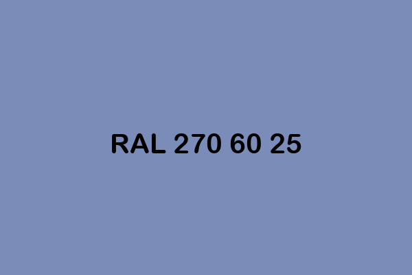 RAL 270 60 25 ral design