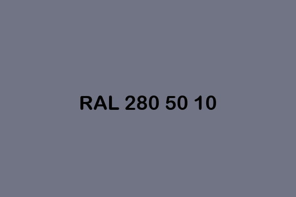 RAL 280 50 10 ral design