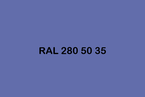 RAL 280 50 35 ral design