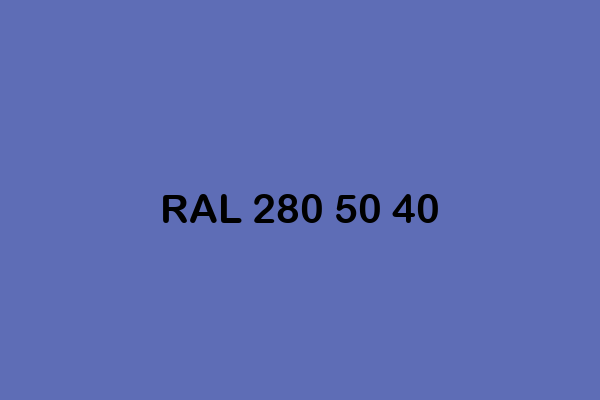 RAL 280 50 40 ral design