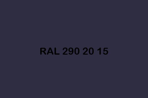 RAL 290 20 15 ral design