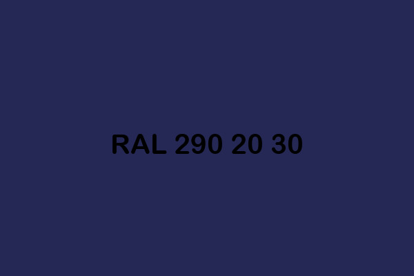 RAL 290 20 30 ral design