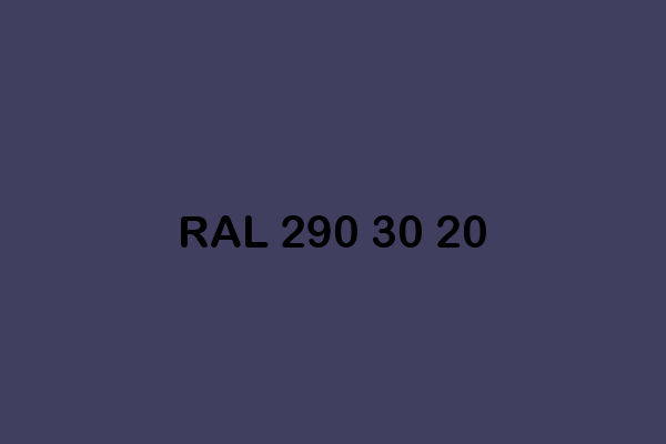 RAL 290 30 20 ral design