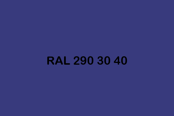 RAL 290 30 40 ral design