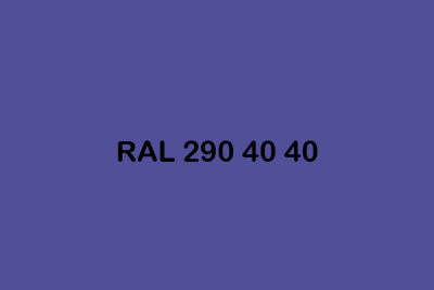 RAL 290 40 40 ral design