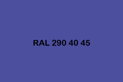 RAL 290 40 45 ral design