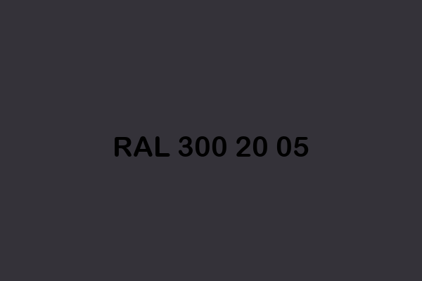 RAL 300 20 05 ral design