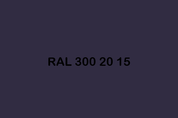 RAL 300 20 15 ral design